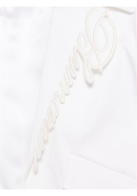 Giacca con logo ricamato MISS BLUMARINE KIDS | BFGC007.0.RA031B011